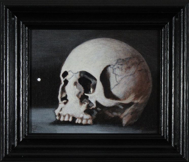 painting by Peter Colstee of bowl